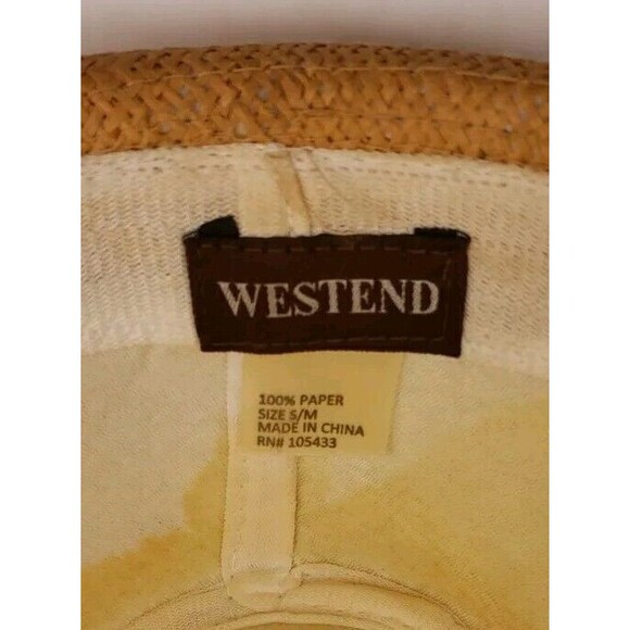 Westend Mens fedora Hat - Size S/M - stained inside see pictures - Picture 9 of 10